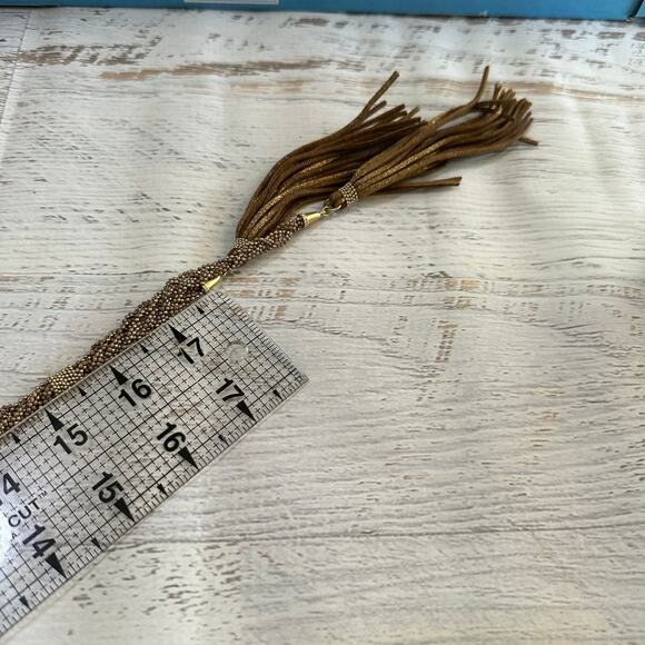 BOGO FREE CHICOS SEED BEAD TASSEL NECKLACE - Picture 4 of 6